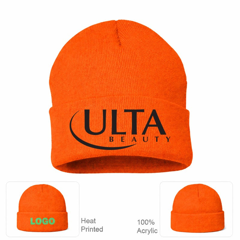 Ulta Beauty Orange Beanie Hat