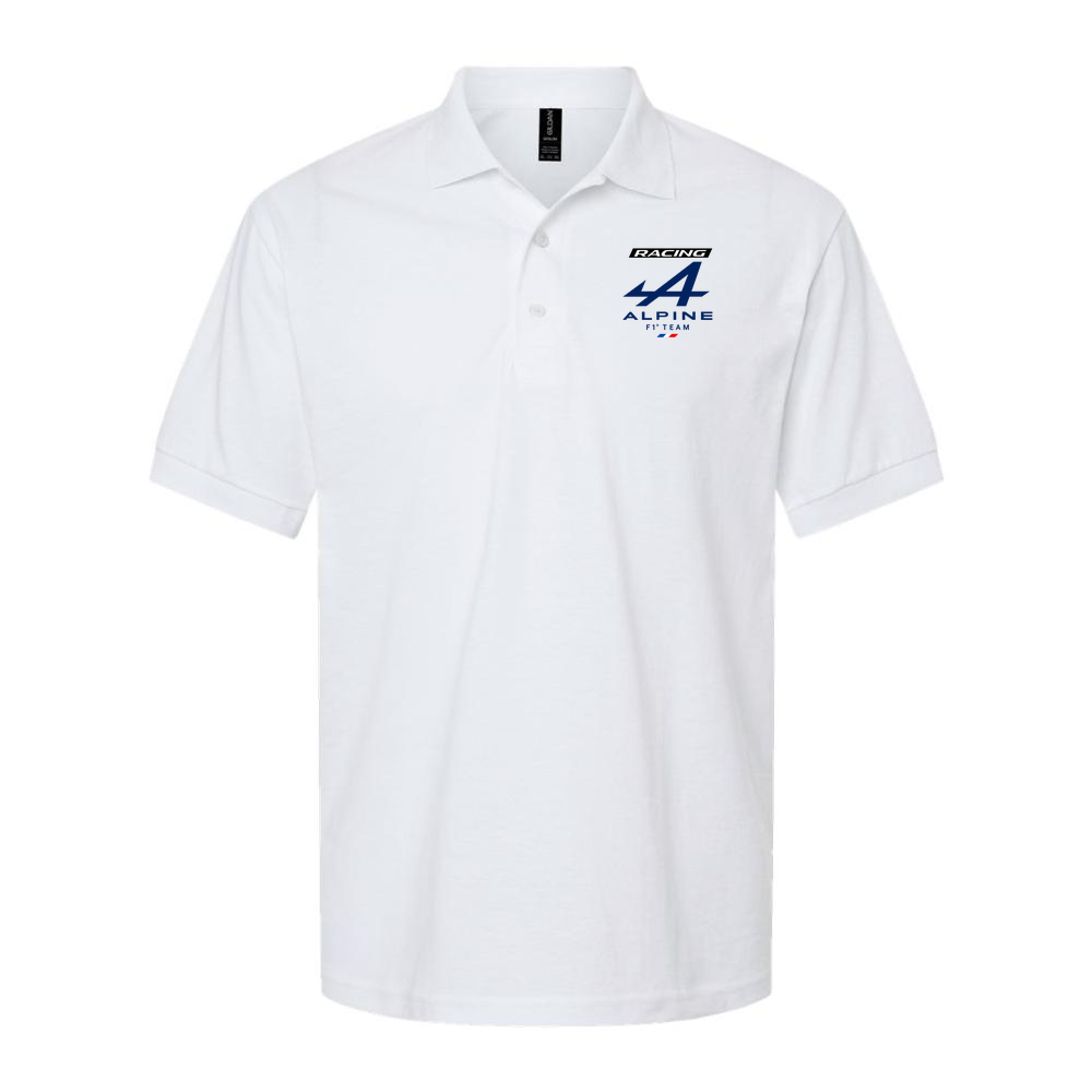 Men's Alpine F1 Team Dry Blend Polo - White