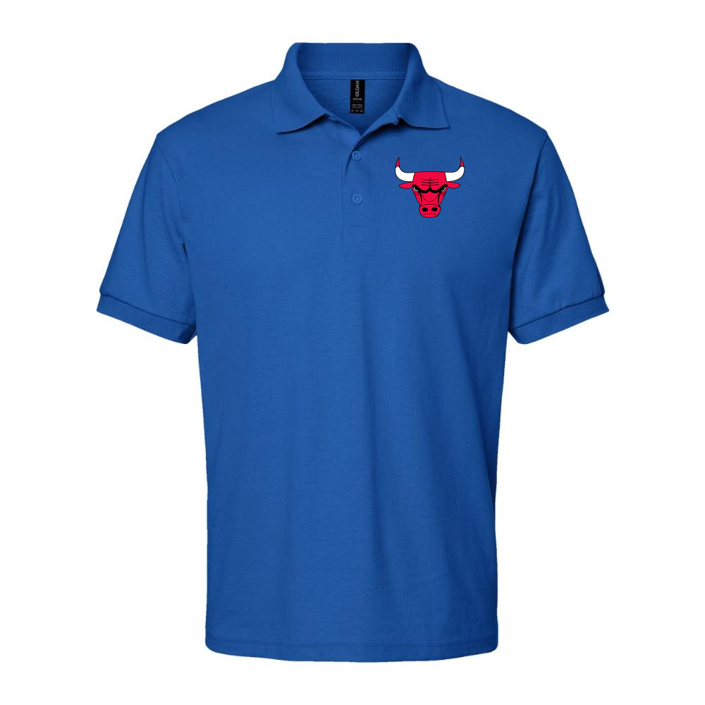 Men's Chicago Bulls Dry Blend Polo - Blue