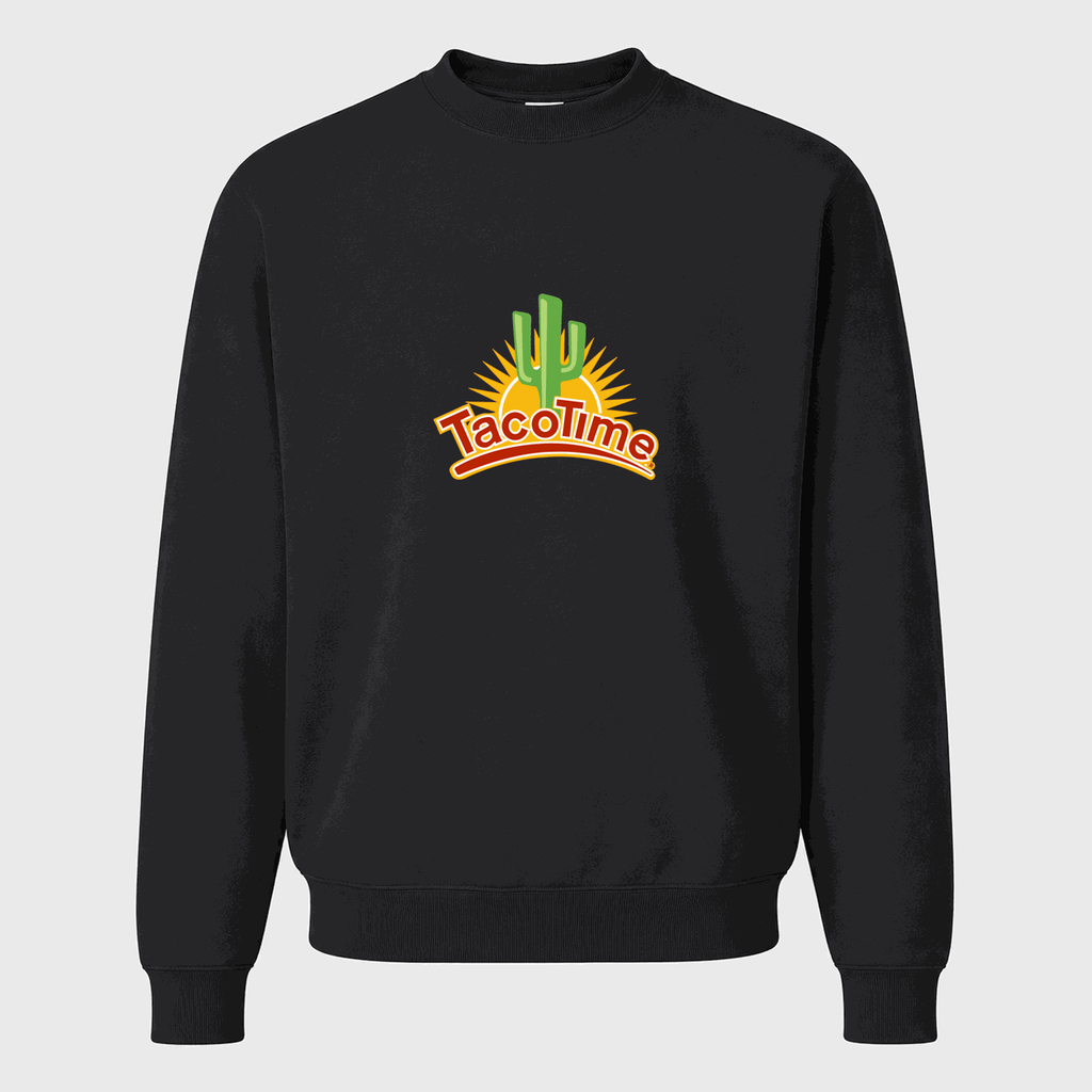 Men's TacoTime Crewneck Sweatshirt - Black