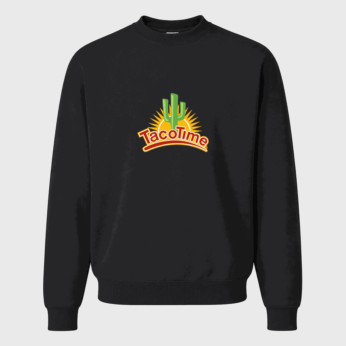 Men's TacoTime Crewneck Sweatshirt - Black