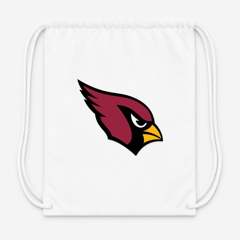 Arizona Cardinals Drawstring Bag - White