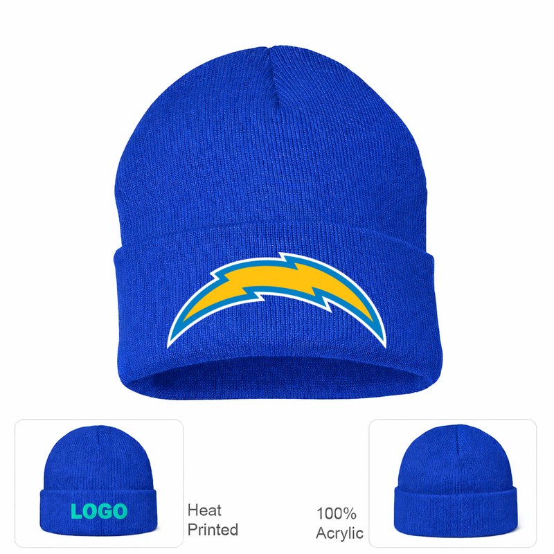 Los Angeles Chargers Royal Blue Beanie Hat