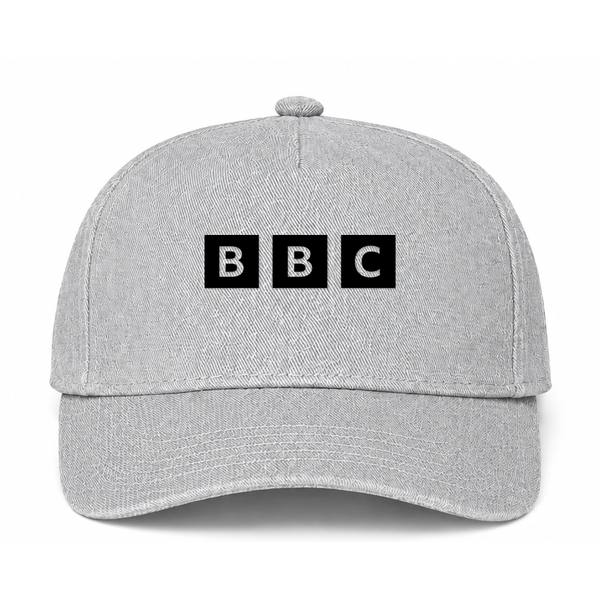 BBC Logo Gray Dad Baseball Cap Hat