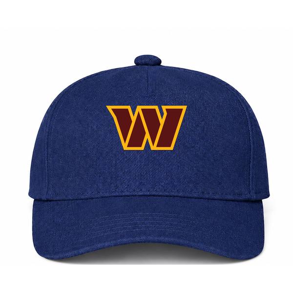 Washington Commanders NFL Logo Navy Dad Baseball Cap Hat