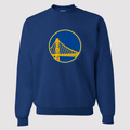 Men's Golden State Warriors Crewneck Sweatshirt - Blue