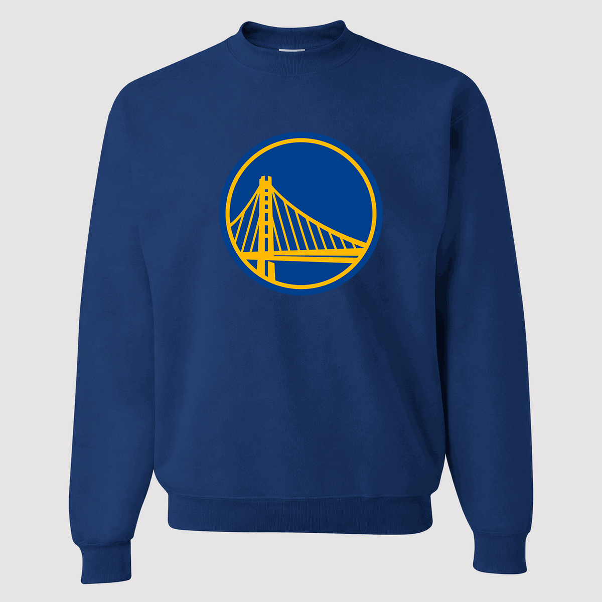 Men's Golden State Warriors Crewneck Sweatshirt - Blue