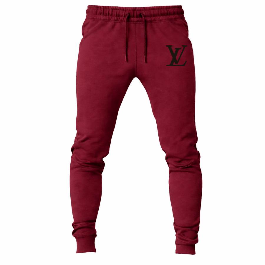 Louis Vuitton joggers sweatpants - Maroon