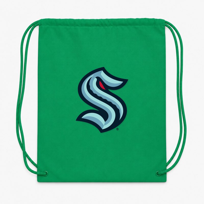 Seattle Kraken Drawstring Bag - Green