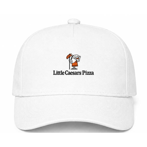 Little Caesars Logo White Dad Baseball Cap Hat