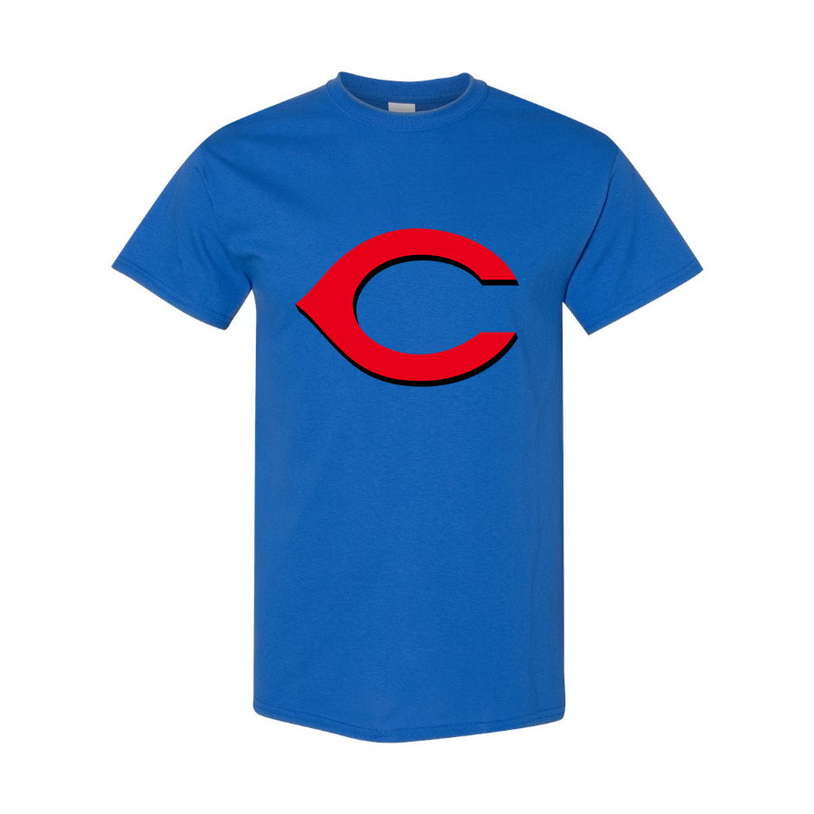 Men's Cincinnati Reds Cotton T-Shirt - Blue