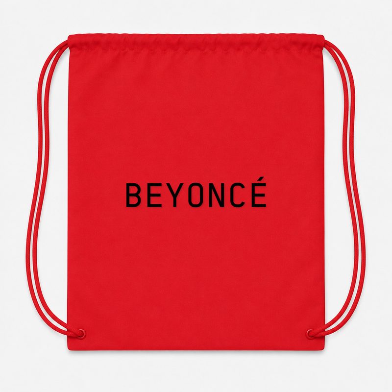 Beyonce Drawstring Bag - Red