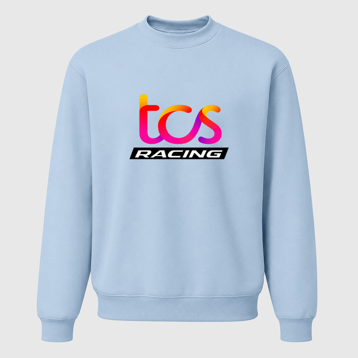 Men's TCS Racing Crewneck Sweatshirt - Sky Blue