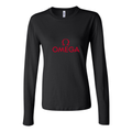 Women's Omega Long Sleeve T-Shirt - Black