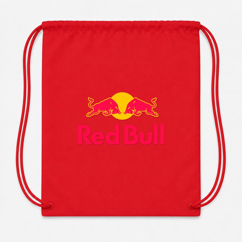 Red Bull Drawstring Bag - Red
