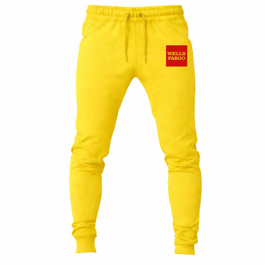 Wells Fargo joggers sweatpants - Yellow