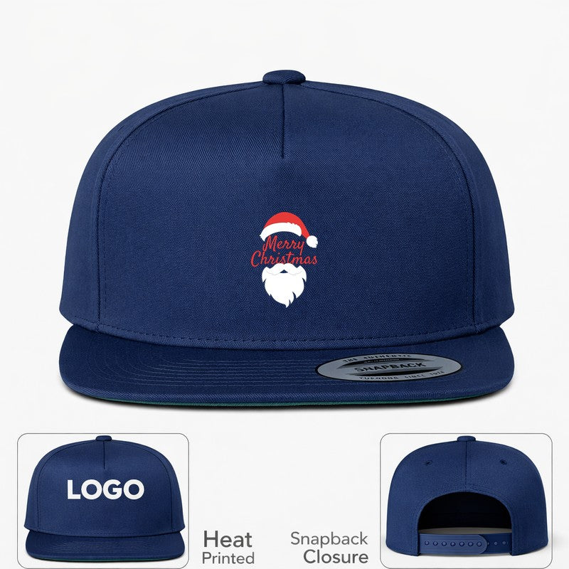 merry christmas and santa claus 1 Snapback Hat