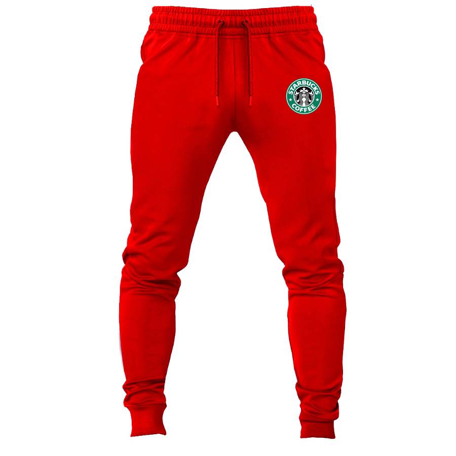 Starbucks joggers sweatpants - Red