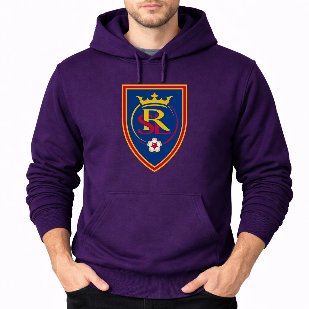 Men's Real Salt Lake Soccer Pullover Hoodie - Purple