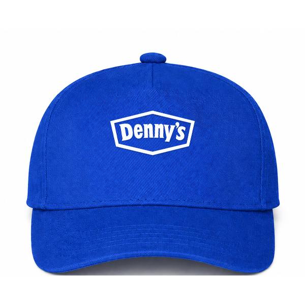 Denny's Logo Version 2 Blue Dad Baseball Cap Hat