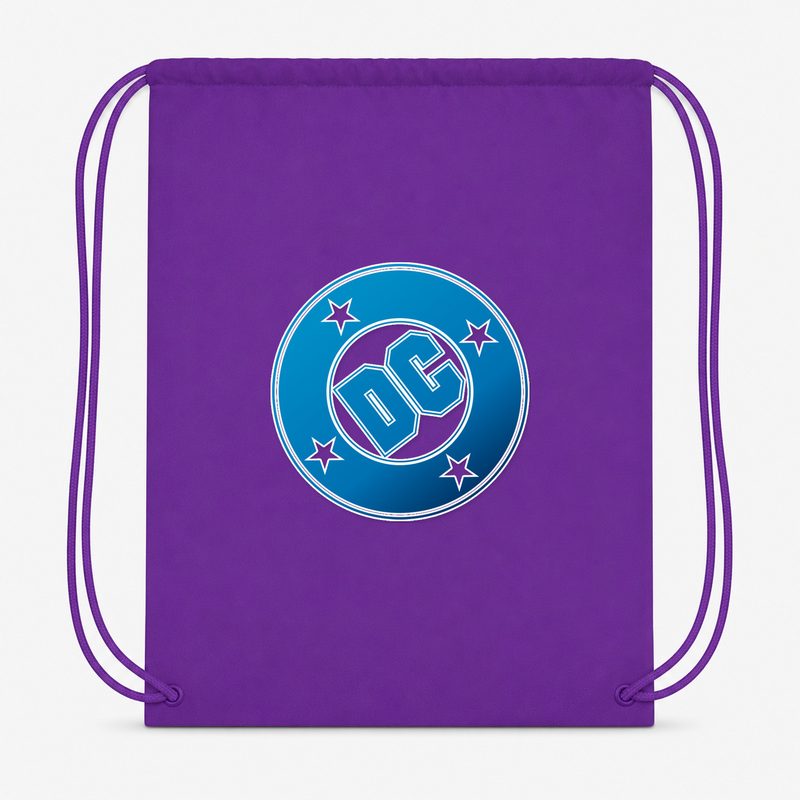 DC Comics Drawstring Bag - Purple