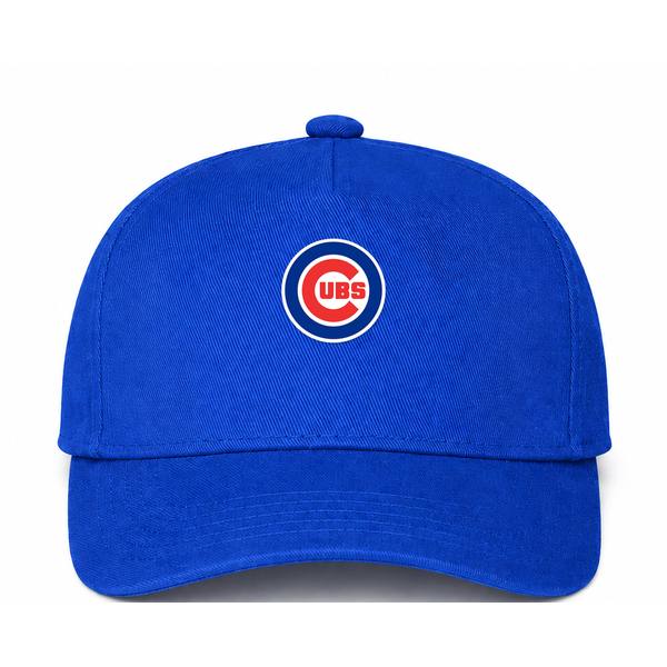 Chicago Cubs MLB Logo Blue Dad Baseball Cap Hat