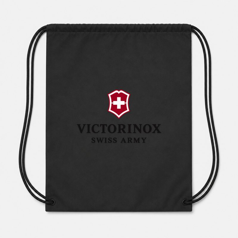 Victorinox Swiss Army Drawstring Bag - Black