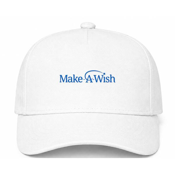 Make-A-Wish Logo White Dad Baseball Cap Hat