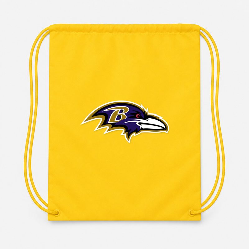 Baltimore Ravens Drawstring Bag - Yellow