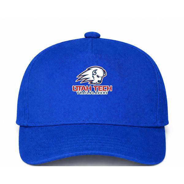 Utah Tech Trailblazers Logo Blue Dad Baseball Cap Hat