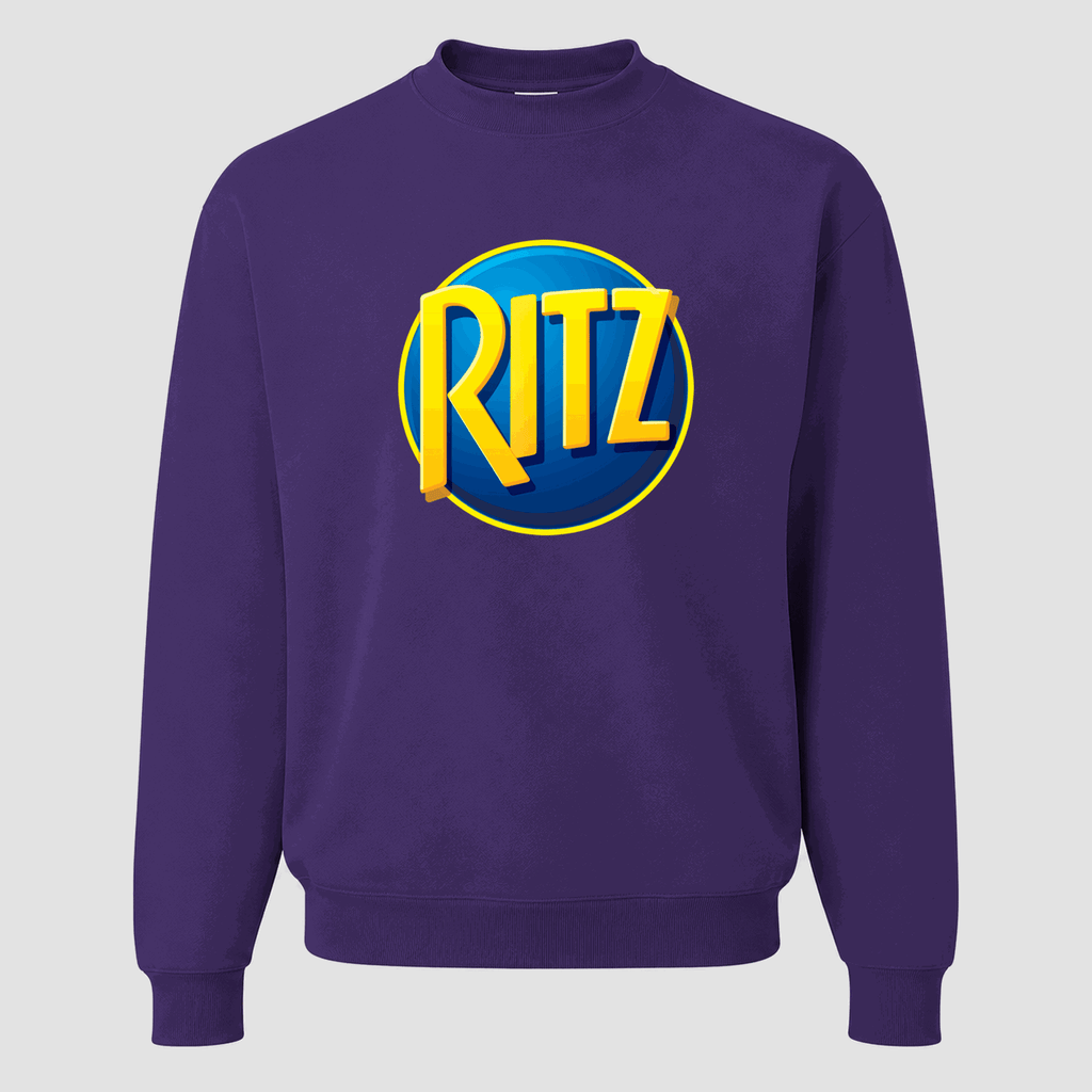 Men's Ritz Crackers Crewneck Sweatshirt - Purple