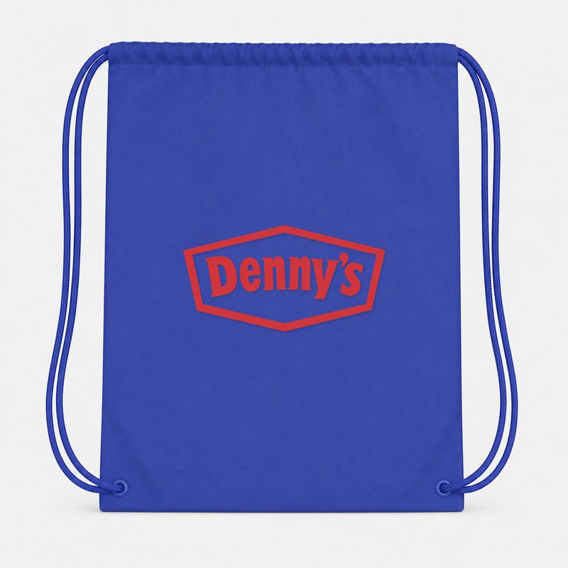 Dennys Drawstring Bag - Blue