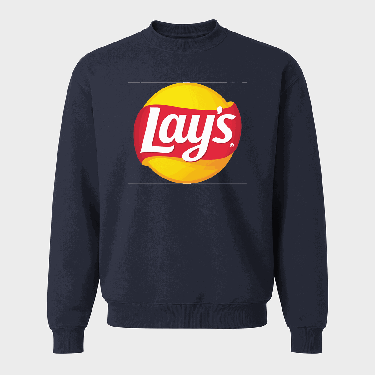 Men's Lay's Crewneck Sweatshirt - Navy