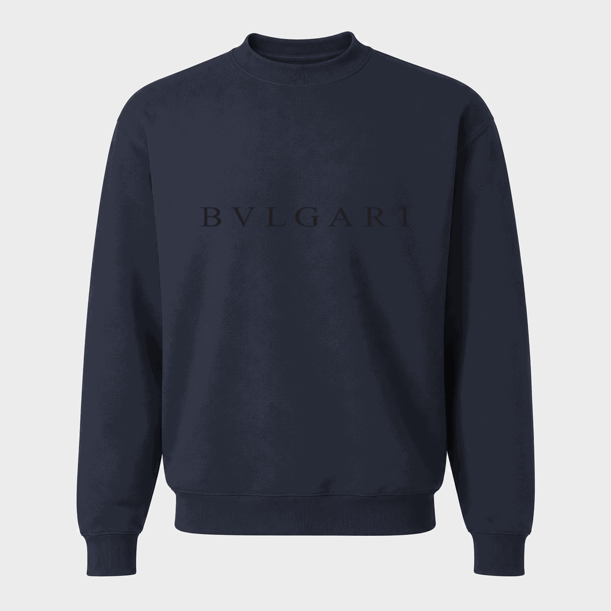 Men's Bvlgari Crewneck Sweatshirt - Navy