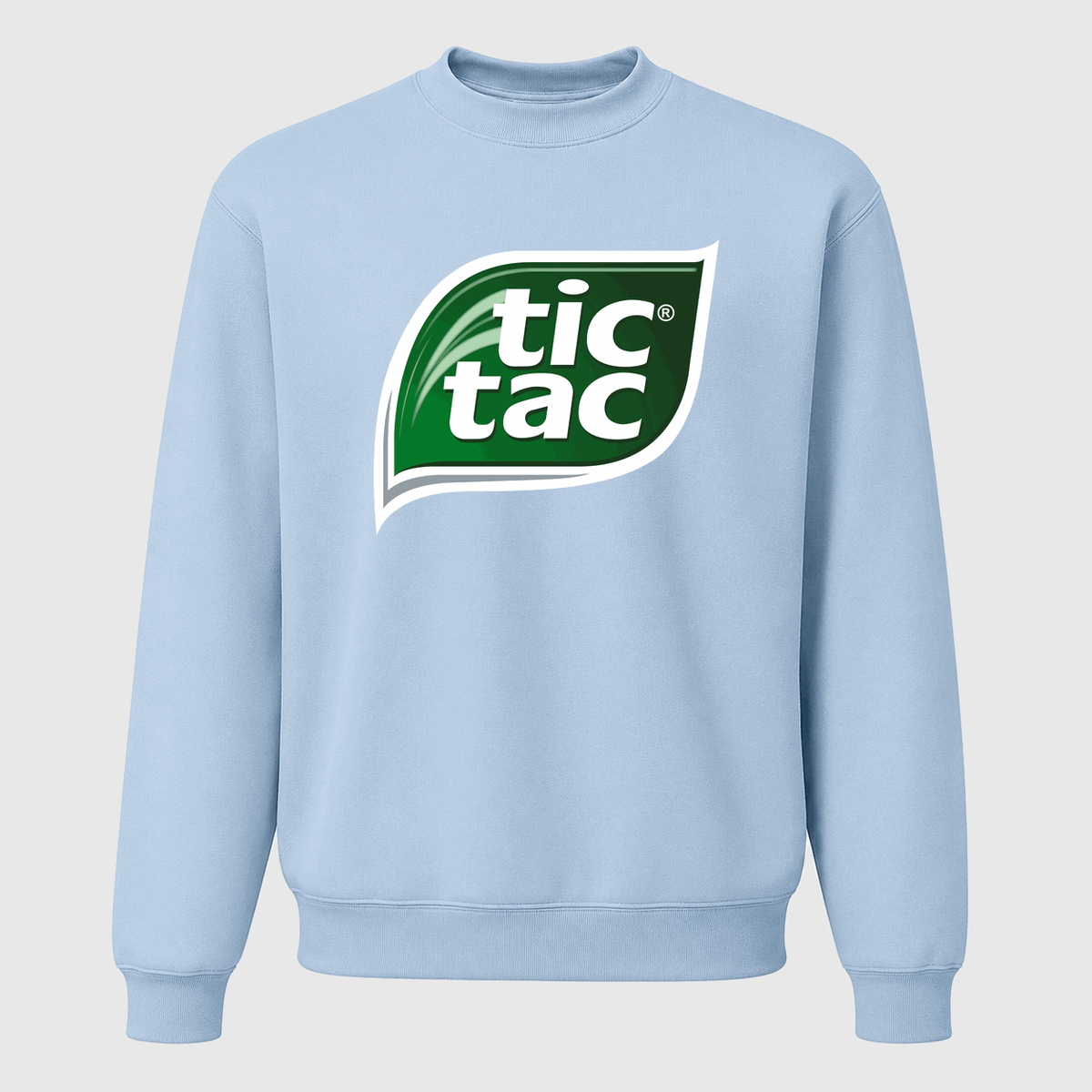 Men's Tic Tac Crewneck Sweatshirt - Sky Blue