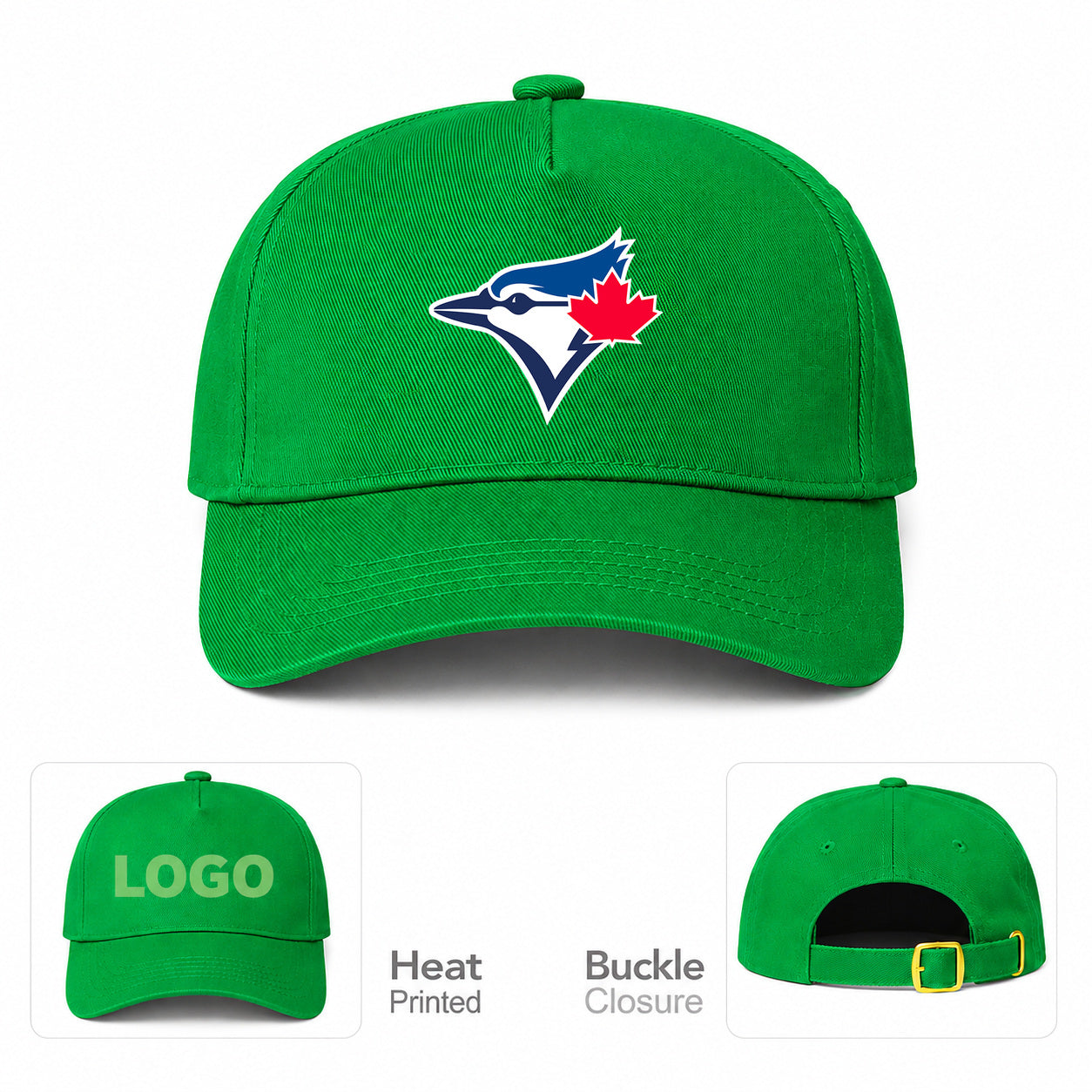 MLB Toronto Blue Jays Baseball Cap Hat - Green