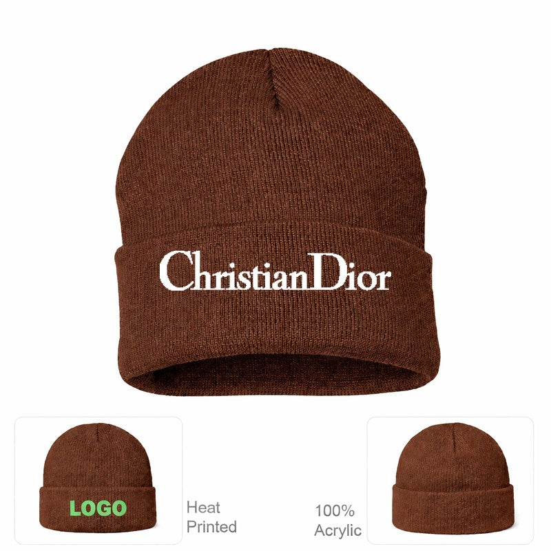 Dior Brown Beanie Hat