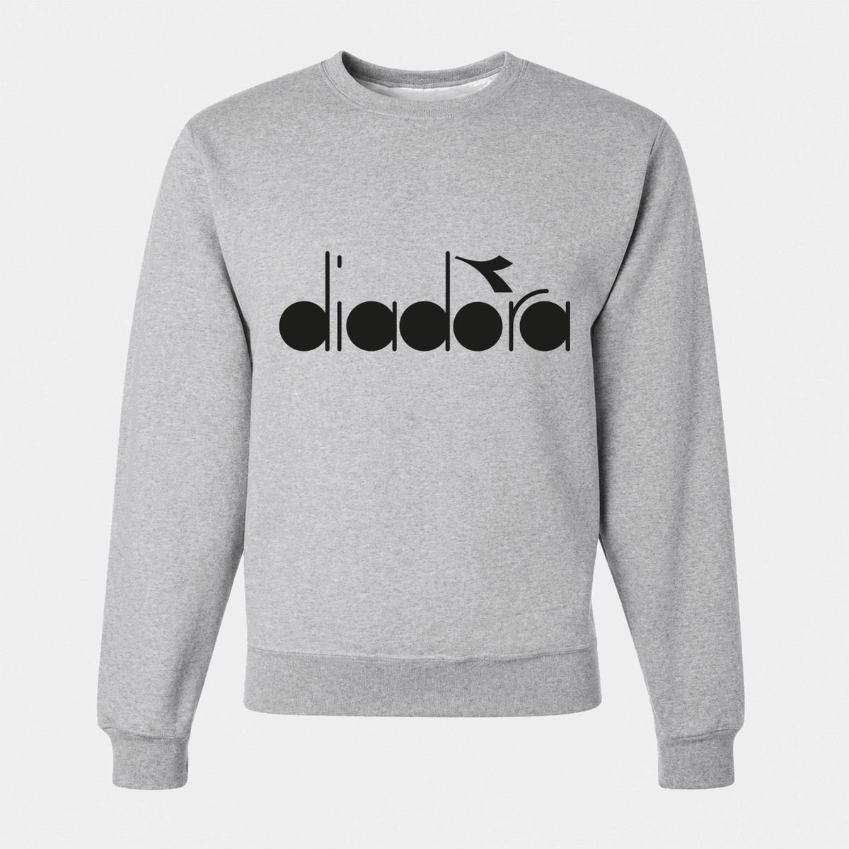 Men's Diadora Crewneck Sweatshirt - Gray