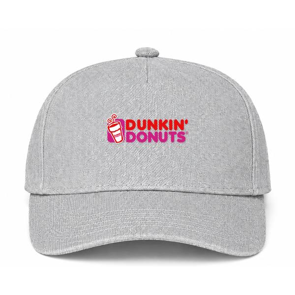 Dunkin' Donuts Logo Gray Dad Baseball Cap Hat