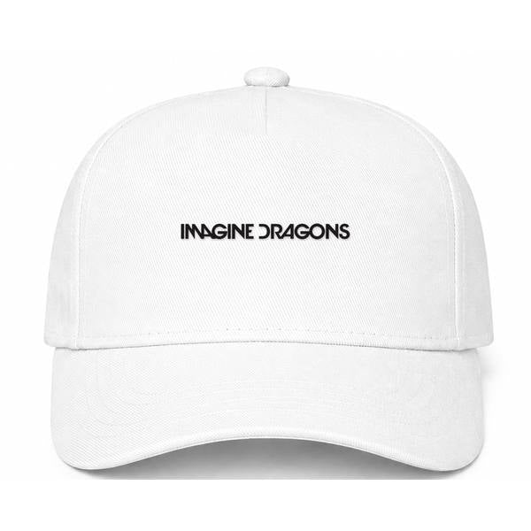 Imagine Dragons Logo White Dad Baseball Cap Hat