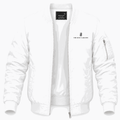 Men's Ritz Carlton Lightweight Bomber Jacket - White
