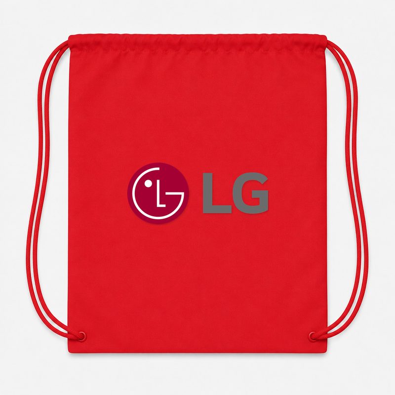 LG Drawstring Bag - Red