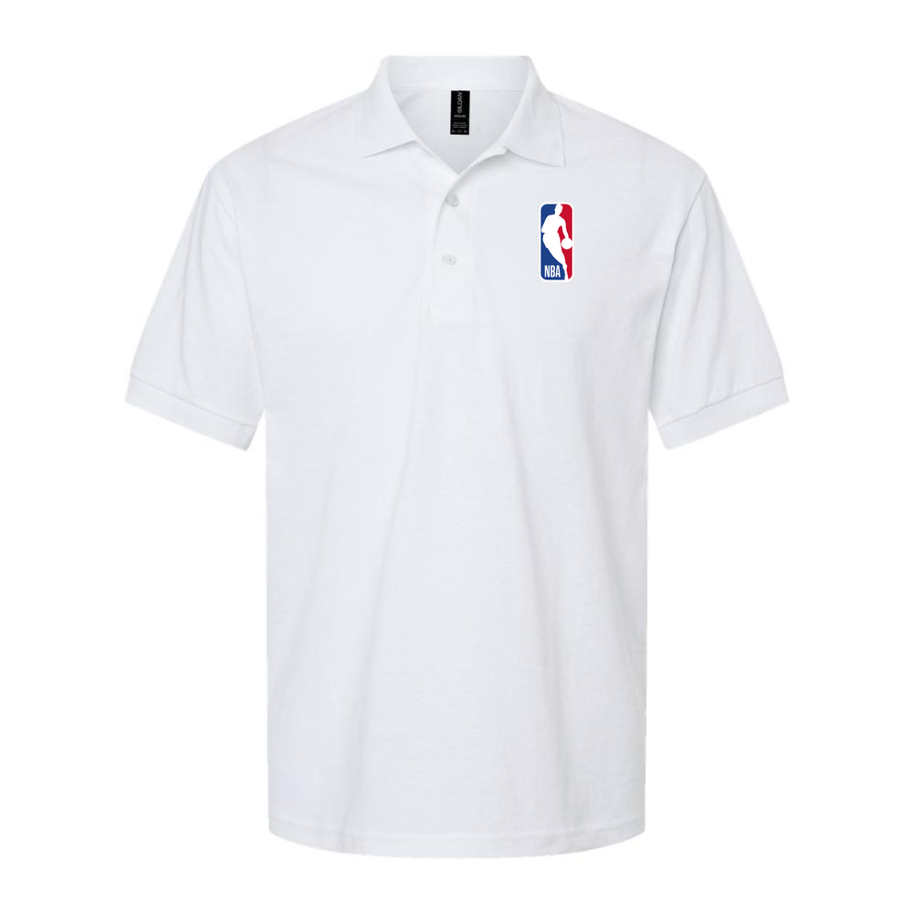 Men's NBA Dry Blend Polo - White