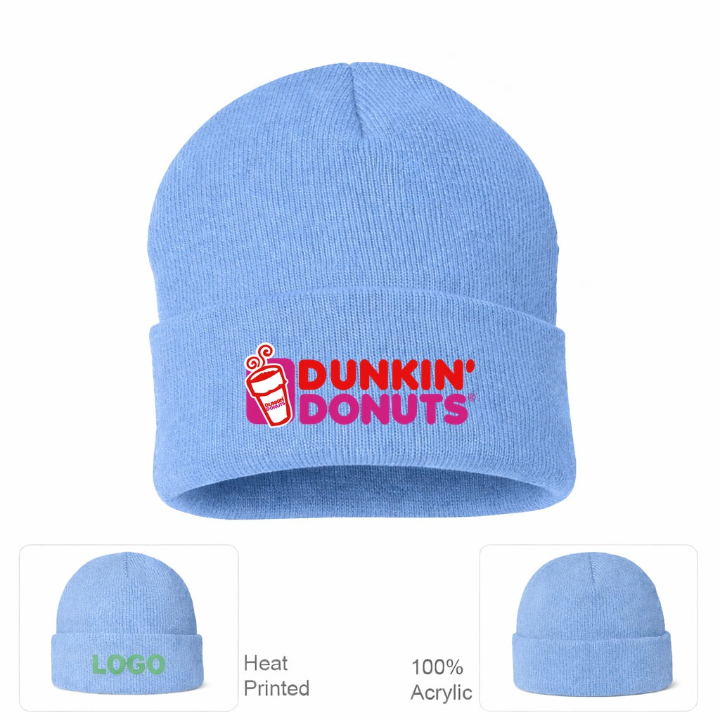 Dunkin' Donuts Beanie Hat - Sky Blue
