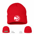 Atlanta Hawks Red Beanie Hat