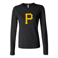 Women's Pittsburgh Pirates Long Sleeve T-Shirt - Black