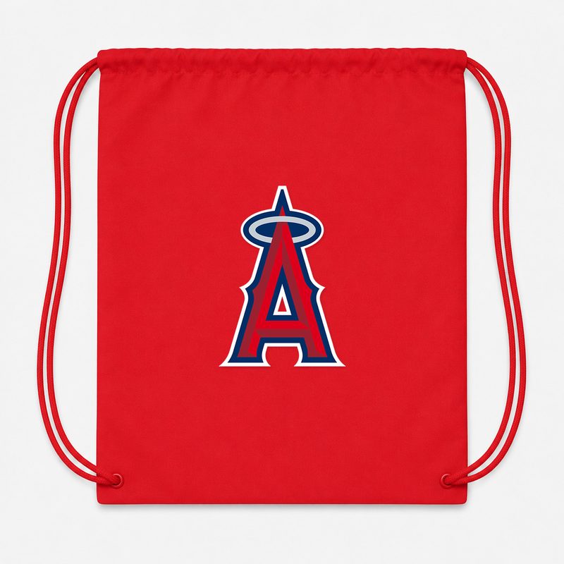 Los Angeles Angels Drawstring Bag - Red