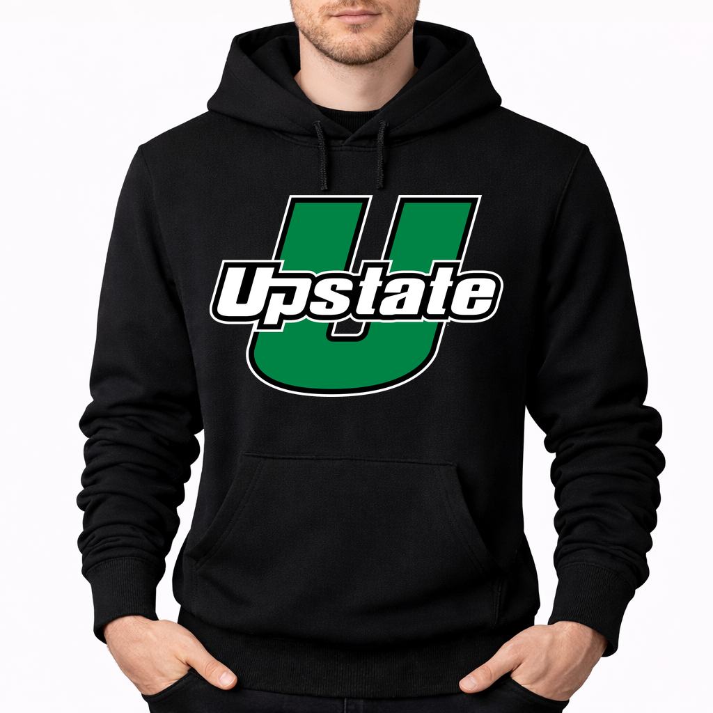 Men's USC Upstate Spartans Pullover Hoodie - Black