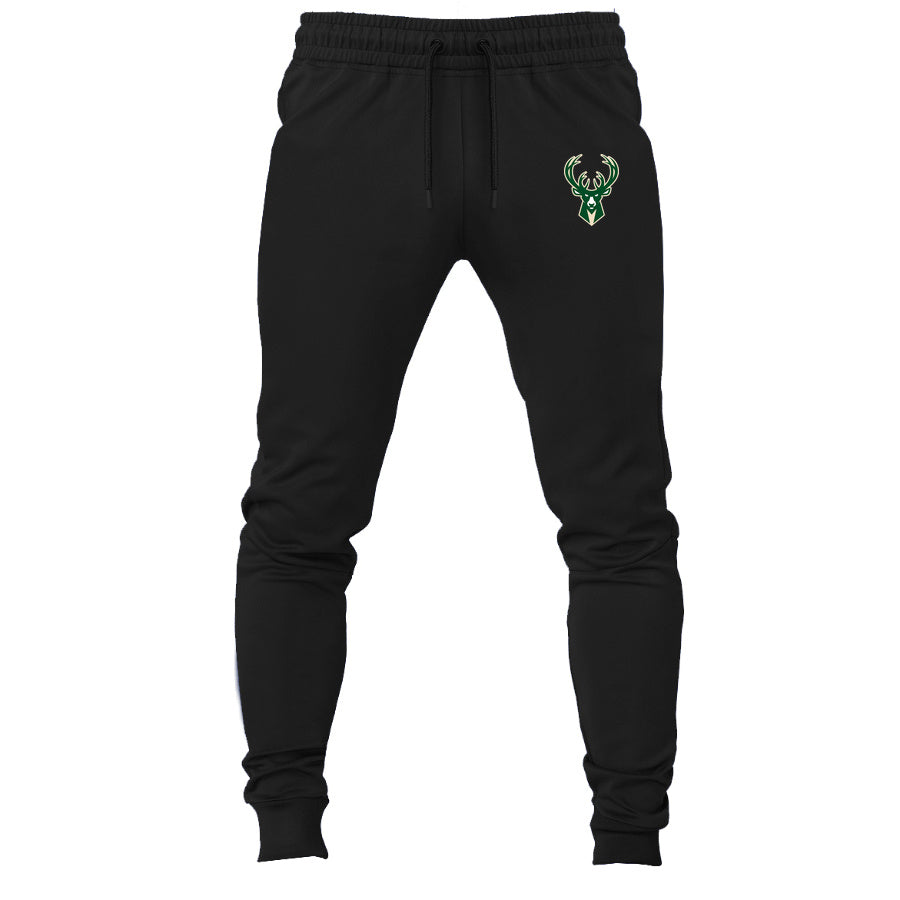 Milwaukee Bucks joggers sweatpants - Black