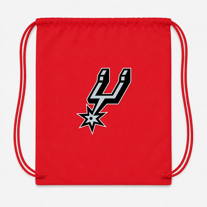 San Antonio Spurs Drawstring Bag - Red